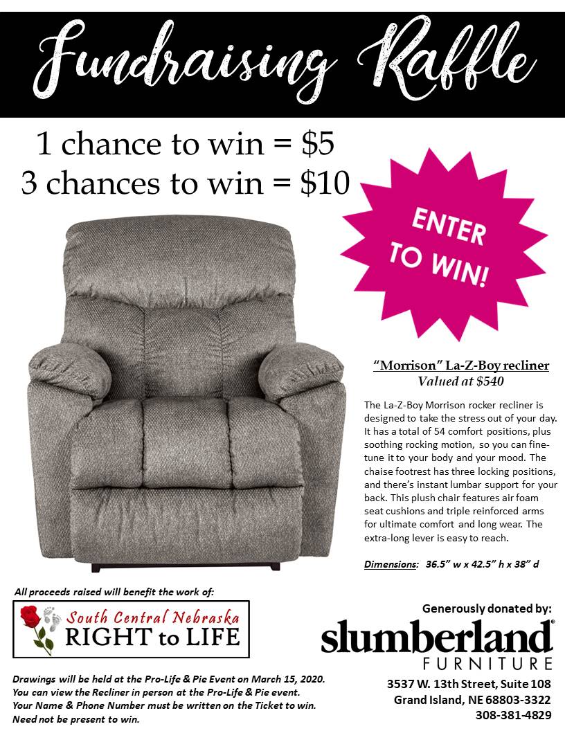 Recliner Give Away