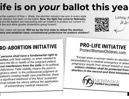 Learn more about the Pro-Abortion vs. Pro-Life Ballot Initiatives in Nebraska